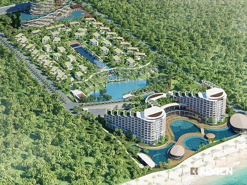 dự án nhôm kogen resort Amiana Cam Ranh