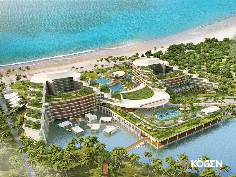 dự án nhôm kogen resort Amiana Cam Ranh